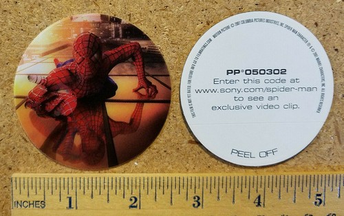 Adesivo lenticolare spider - adesivo, spider-man