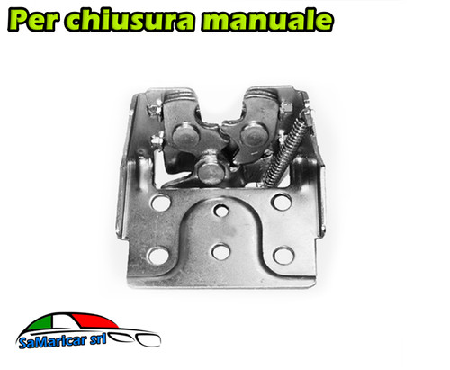 Serratura manuale cofano - serratura,