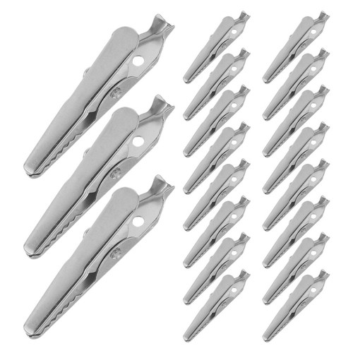 100 pezzi mini clip metallo - 100, in