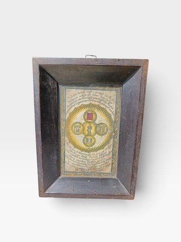 Antica incisione 1700 colorata - 1700,