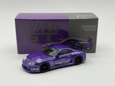1/64 NUOVO Mini GT Toyota Supra (A80) Top Secret GT-300 Top Secret Viola RHD