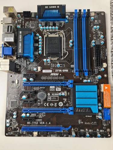Carte mere msi z77a g45 - carte,