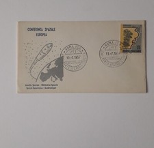 1° GIORNO DI EMISSIONE -   CONFERENZA SPAZIALE EUROPEA  -  ANNULLO SPECIALE