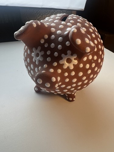 Zeuthen denmark pottery piggy - denmark,