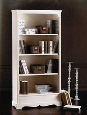 LIBRERIA LACCATA BIANCA IN