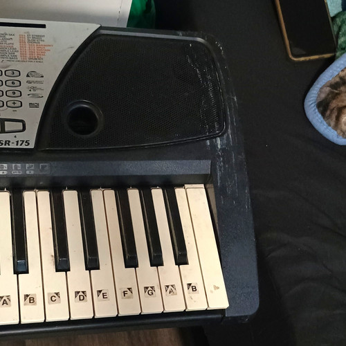 Yamaha psr 175 key - yamaha, psr-175