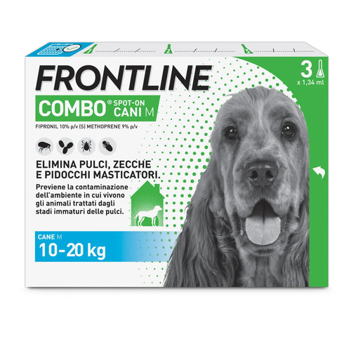 Frontline combo cane - 3, pipette