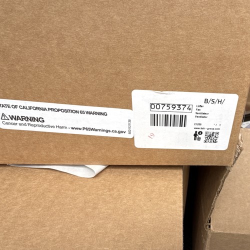 Bosch thermador ventola - bosch,