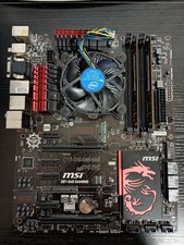 DIFETTO-CPU INTEL CORE i7-4770 3.40GHz+SCHEDA MADRE MSI Z87-G45 GAMING+ RAM 16GB