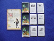 HEROQUEST espansione NUOVA sfusa NECROMANTE scheda personaggio + mazzo carte