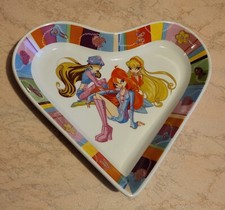 Winx Club Piatto Cuore Rainbow Tognana