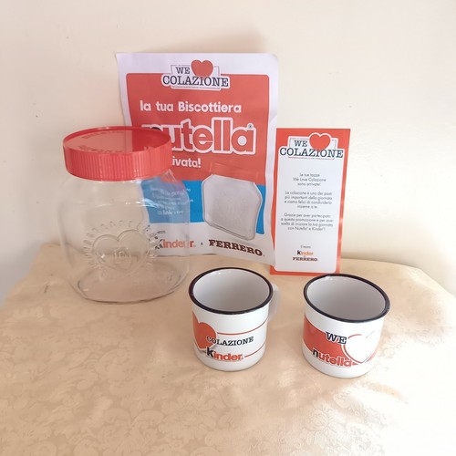 Biscottiera tazze nutella - +,