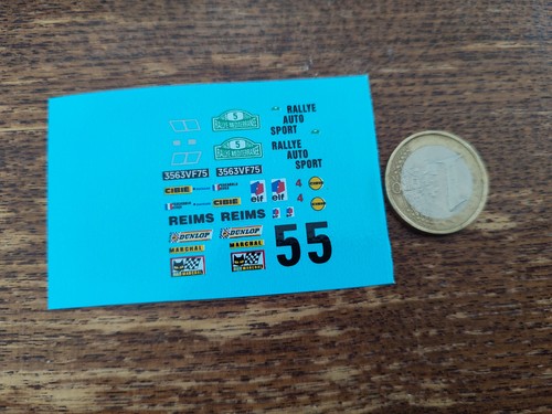Decals decalcomanie rallye - decals,