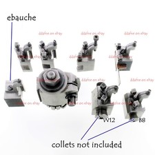 graver holder Schaublin 102 Simonet Mikron multifix tripan w12 b8 Boley Lorch