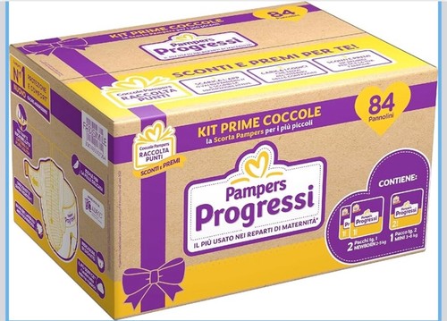 Pampers progressi taglia - taglia, e