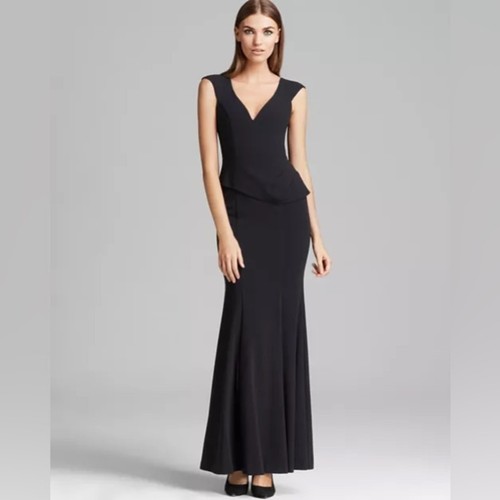 Abito peplum nero - abito, halo