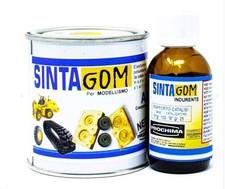 Resina poliuretanica Sintagom M nero prochima elastomero da colata 1000 gr