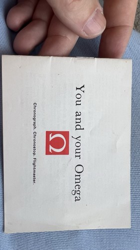 Raro manuale utente omega - raro,