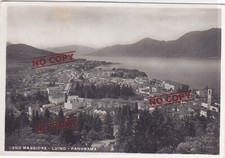 CART LOMBARDIA  VARESE LAGO MAGGIORE LUINO VG 1947 FOTOGRAFICA