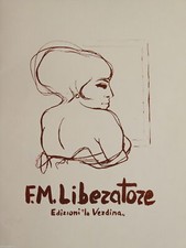 Lithography Lithographie Litografia Cartella LIBERATORE Fausto Maria 1973 45/100
