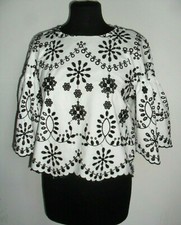 Maglia Maglietta  Blusa ZARA  orig.100% in Pizzo Sangallo Tg L COMPRALO SUBITO 