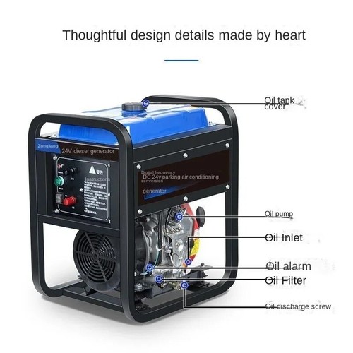 Generatore diesel conversione - generatore,