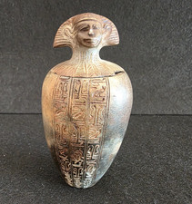 Piccolo Vaso Canopo Egizio in