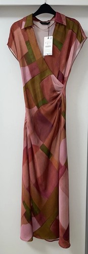 Abito raso zara rosso tie - raso,