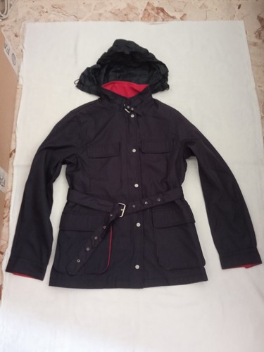 Trench blu con zip - e, bottoni