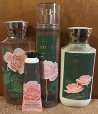 Bath & Body Works ROSE Set 4