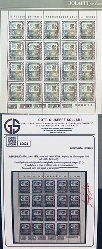 Repubblica 1978 alti - , valori