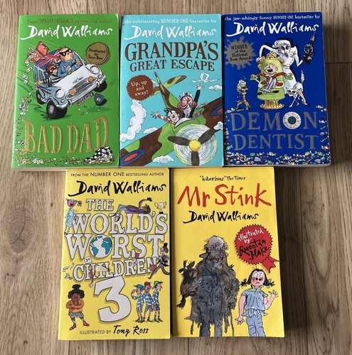 David walliams books bundle - david,