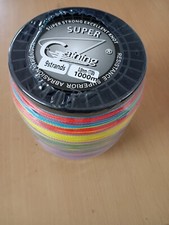 Trecciato pesca 9 fili Supergaming 0.8 mm 170 Lb  77 Kg 1000 mt