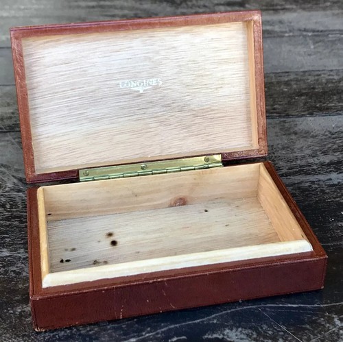 Longines vintage watch box - longines,
