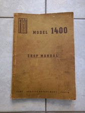FIAT 1400 BN e Cabriolet Manuale di Assistenza Riparazione Officina Shop Manual