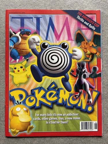 Time magazine pokemon 1999 - magazine,