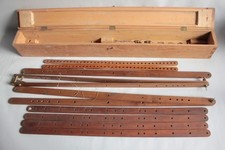 Antico strumento da disegno pantografo legno (36059)