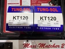 Coppia tubi Tung-Sol KT 120