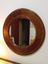 Cornice In Legno Con Specchio