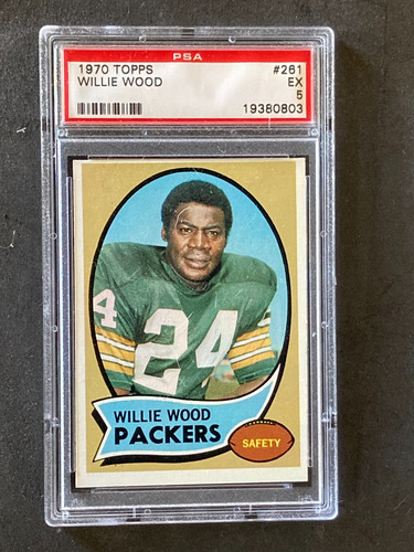 1970 topps 261 willie wood - #261,