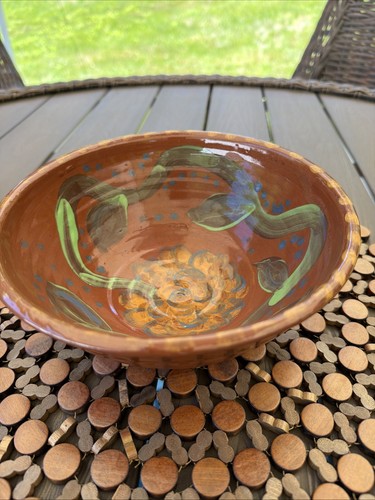 Ciotola ceramica rossa - in,