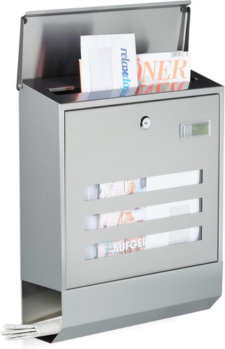Cassetta postale con - postale, scomparto