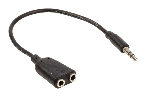 Cavo sdoppiatore audio jack