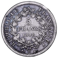Monnaie France - 5 francs
