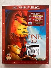 Blu ray IL RE LEONE 3D Disney, con slipcase
