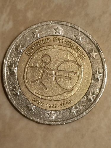 Moneta rara euro della - moneta,