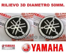 Kit 2 adesivi Tre diapason Originali Yamaha resinati 3D mm 50 TMAX T MAX 500 530