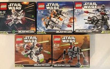 Lotto 5 Lego Star Wars NO MINIFIGURE