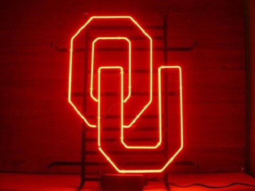 Insegna luminosa neon oklahoma - insegna,