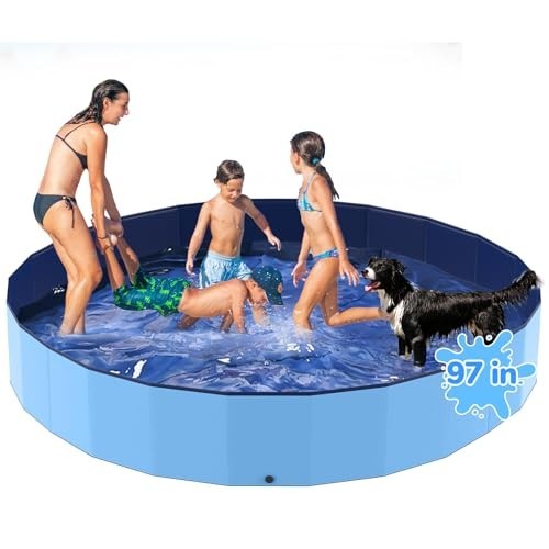 Piscina con grande - con, niños